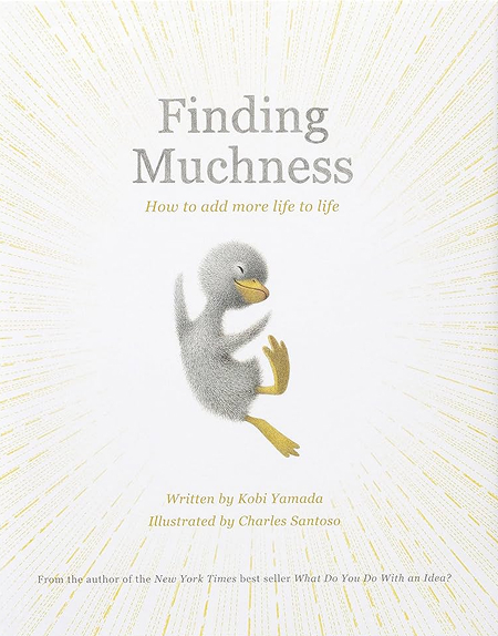 Finding Muchness book cover with illustrated duck.