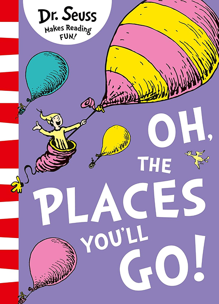 Cover of Dr. Seuss's 'Oh, the Places You'll Go'